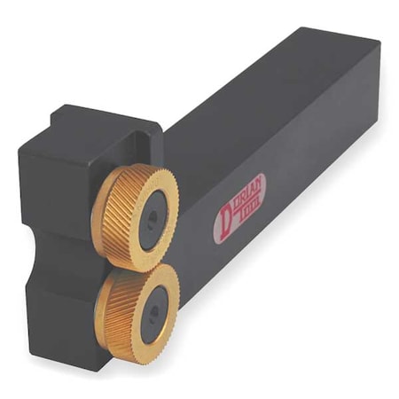 Knurling Tool, Shoulder Fixed, 4 3/8 OAL MPN:SFKT-75-4