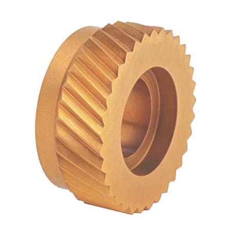 Knurl Wheel, SW4, RH DIAG, 1 In OD, 20 TPI MPN:SW4R-20-HSB-CP