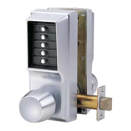 PushButton Lockset, Nonhanded, SatinChrome MPN:EE1011/EE1011-26D-41