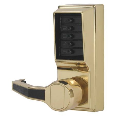 Push Button Lockset, Bright Brass MPN:LL1011-03-41