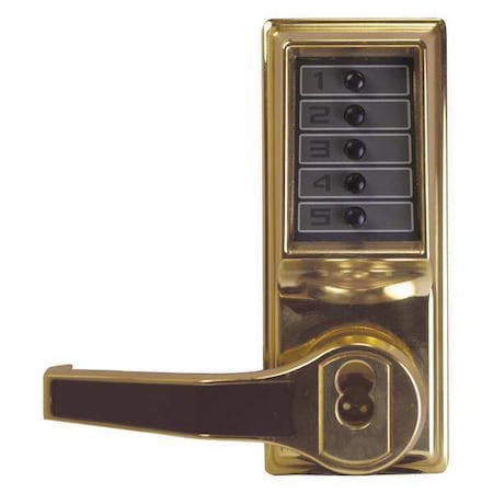 Push Button Lockset, 1000, Left, Lever MPN:LL1021B-03-41