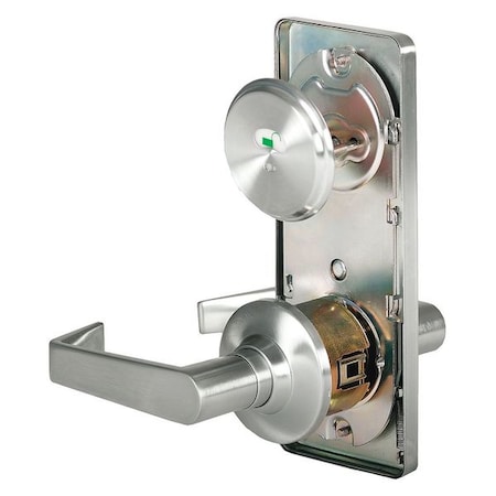 Door Lever Lockset, Satin Chrome MPN:QCI285E626S4118F