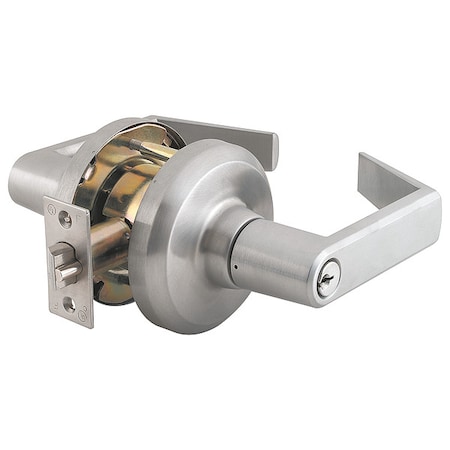 Door Lever Lockset, Satin Nickel MPN:QCL170E619S4478SSCKD