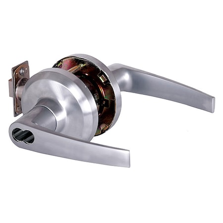 Door Lever Lockset, Satin Chrome MPN:QCL171A626S4478SLC