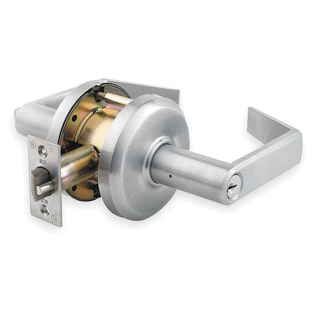 Lever Lockset, Mechanical, Entrance, Grd. 2 MPN:QCL250E626S4478SSCKD