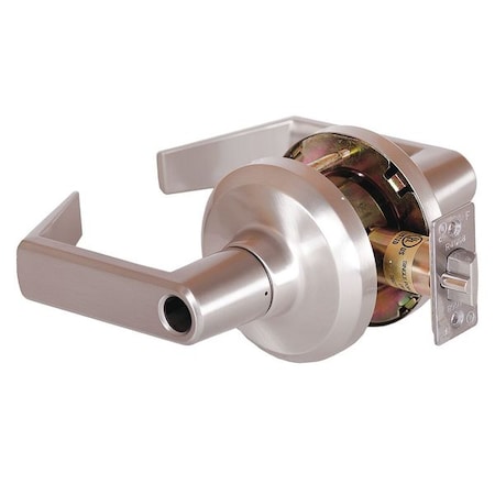 Door Lever Lockset, Satin Nickel MPN:QCL261E619S4478SLC