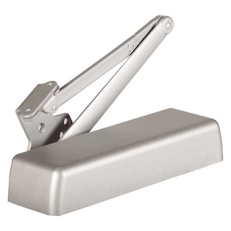 Manual, Hydraulic, Stanley QDC 100, Door Closer, Extra Heavy Duty Interior and Exterior, Gray MPN:QDC111R689