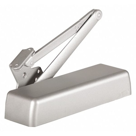 Manual, Hydraulic, Stanley QDC 100, Door Closer, Extra Heavy Duty Interior and Exterior, Gray MPN:QDC111R689BF