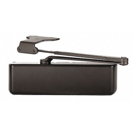 Manual, Hydraulic, Stanley QDC 100, Door Closer, Extra Heavy Duty Interior and Exterior, Brown MPN:QDC111R690