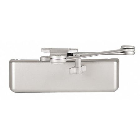 Manual, Hydraulic, Stanley QDC 100, Door Closer, Extra Heavy Duty Interior and Exterior, Gray MPN:QDC114R689