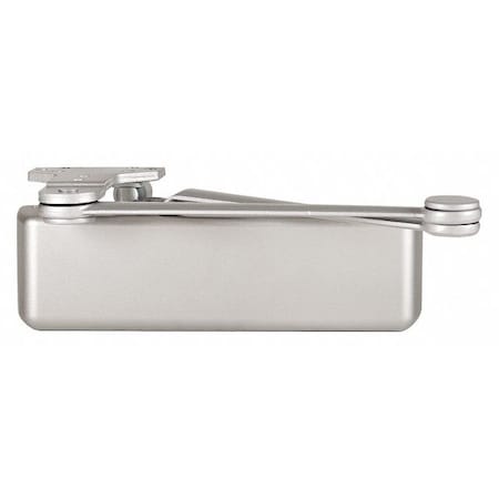 Manual, Hydraulic, Stanley QDC 100, Door Closer, Extra Heavy Duty Interior and Exterior, Gray MPN:QDC119R689