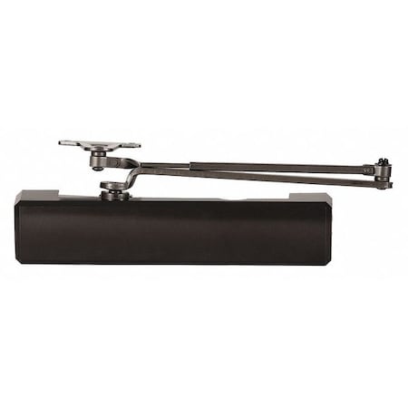 Manual, Hydraulic, Stanley QDC 200, Door Closer, Heavy Duty Interior and Exterior, Bronze MPN:QDC211F690