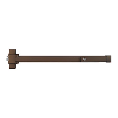 QED311 Std Duty Exit Device, for 36 In Door, Dark Bronze MPN:QED31136690