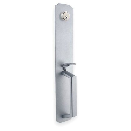 Escutcheon Pull w/Lock and Thumbpiece MPN:QET165L626SCKD