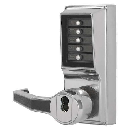Push Button Lockset, 8000, Bright Chrome MPN:R8148B-026-41