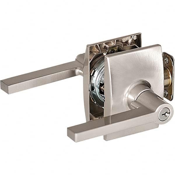 Entry Lever Lockset for 1-3/8 to 1-3/4