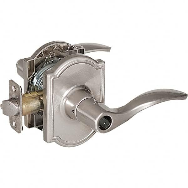 Entry Lever Lockset for 1-3/8 to 1-3/4
