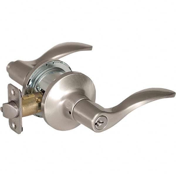 Entry Lever Lockset for 1-3/8 to 1-3/4