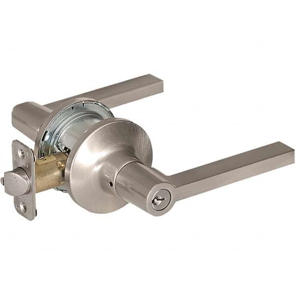 Entry Lever Lockset for 1-3/8 to 1-3/4