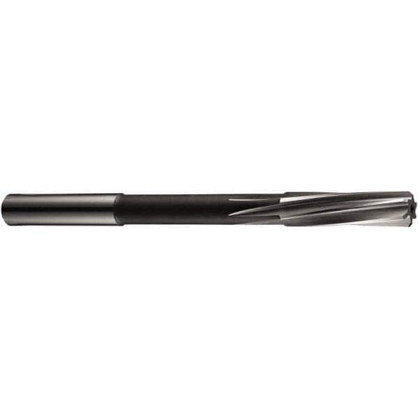 Chucking Reamer: 7.2 mm Dia, 109 mm OAL, 31 mm Flute Length, Spiral Flute, Straight Shank, Cobalt Steel MPN:5986948