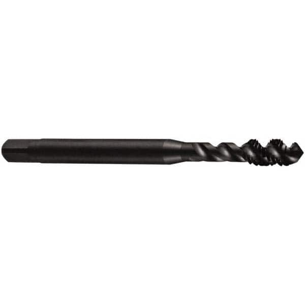Spiral Flute Tap: M6x0.75 Metric Fine, 3 Flutes, Bottoming, 6H Class of Fit, Cobalt, Oxide Coated MPN:5973536