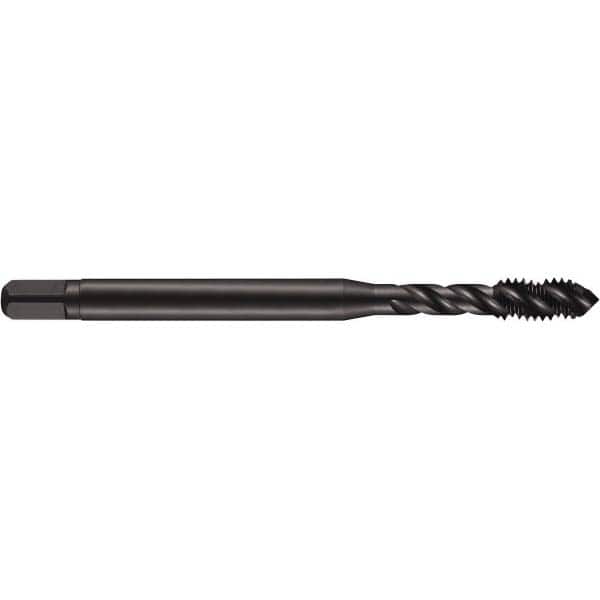 Spiral Flute Tap: 5/8-18, UNF, 3 Flute, Modified Bottoming, 3B Class of Fit, Powdered Metal, Oxide Finish MPN:5973916
