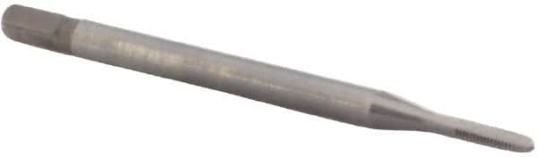 M1.2x0.25 Plug RH 6H Bright High Speed Steel 2-Flute Straight Flute Machine Tap MPN:5976976