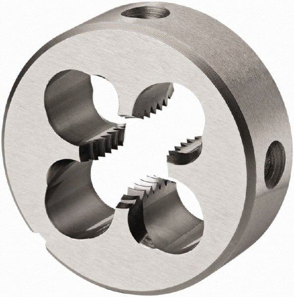Round Die: 7/8-14, 55 mm OD, High Speed Steel MPN:5977894