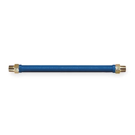 Gas Connector, PVC Coated SS, 1/2 x 48 In MPN:1650BP48