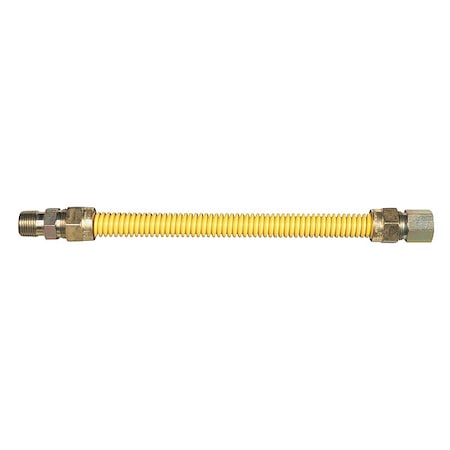 Gas Connector, Hose 1/2