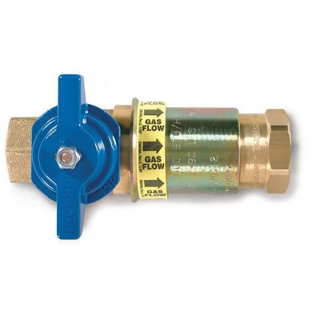 Shutoff Valve, Quick Disconnect, 1 In MPN:CF-100