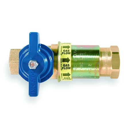 Shut Off Valve, Push On, 3/4