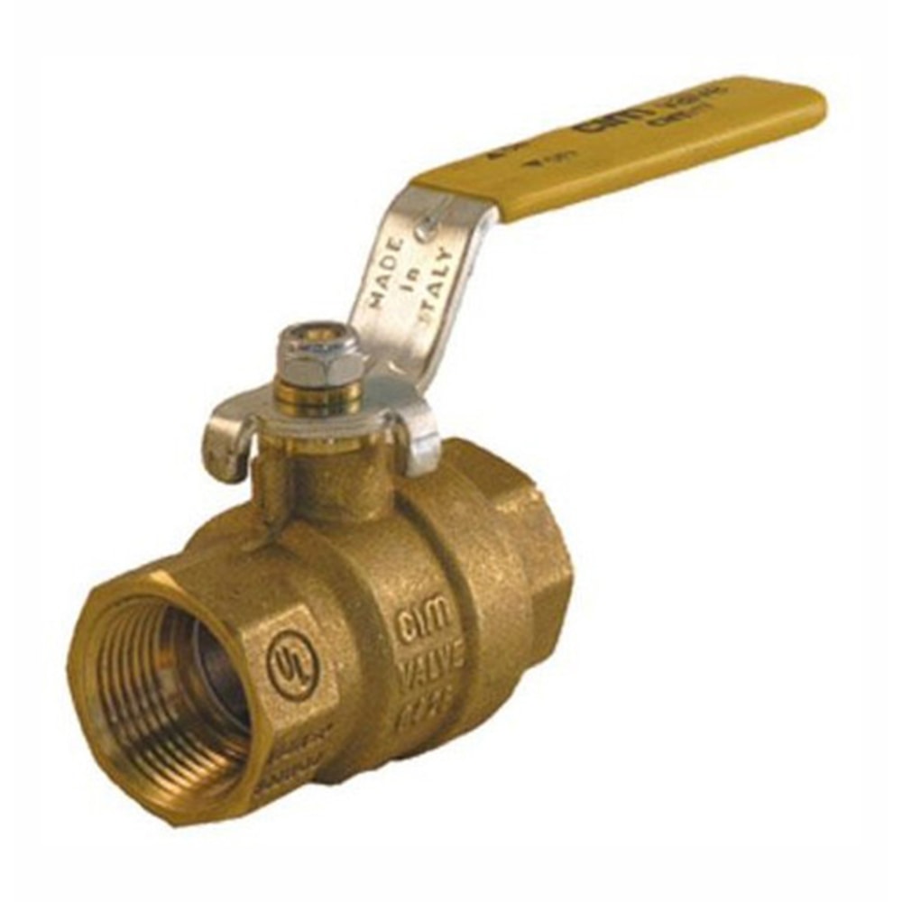 Dormont 3/4in Gas Ball Valve, Brass MPN:075FV