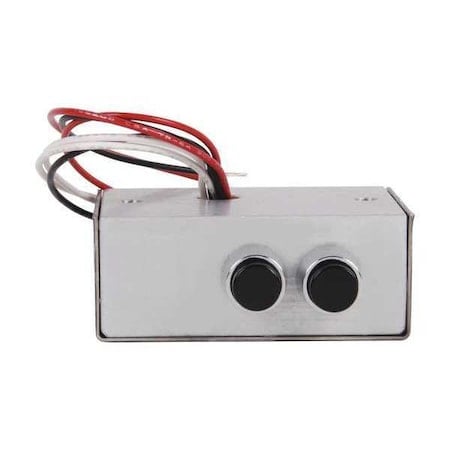 Push Button Station, 28VDC, (2) SPDT Relay MPN:5236-2P15