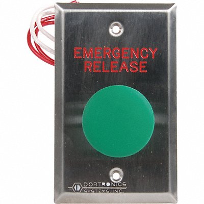 Emergency Push Button 125VAC 2-3/4 W MPN:5211-MP23DA/GxE3