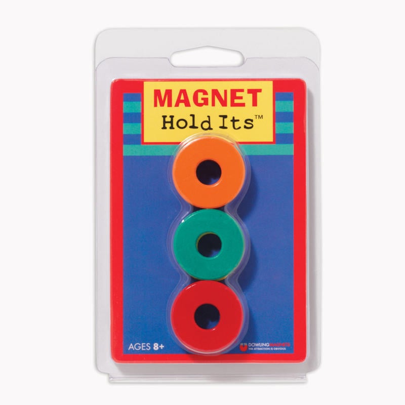 Dowling Magnets Ceramic Ring Magnets, 6 Per Pack, 6 Packs MPN:DO-735010-6