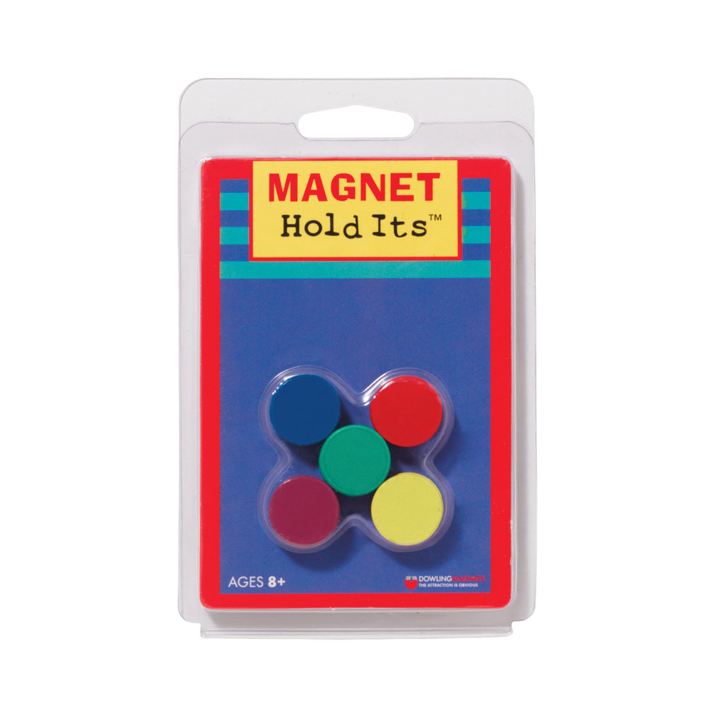Dowling Magnets Ceramic Disc Magnets, 3/4in, 10 Per Pack, 6 Packs MPN:DO-735011-6