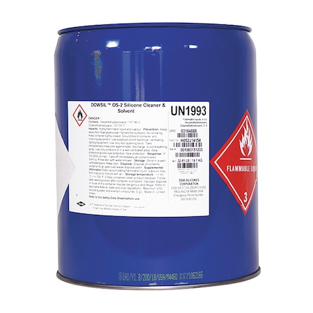 Cleaner and Surface Prep, 14.7 kg, Pail, Clear, Silicone Base, OS-2 MPN:3164888