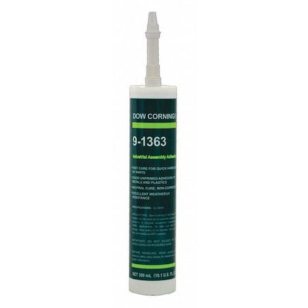 Silicone Sealant, 300 ml, Cartridge, Black, Silicone Base, 9-1363 MPN:4001703