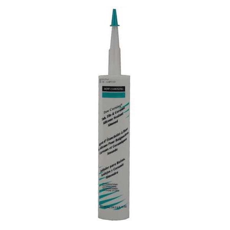 Silicone Sealant, 10 oz, Cartridge, Almond, Silicone Base, Tub/Tile/Ceramic MPN:4045034