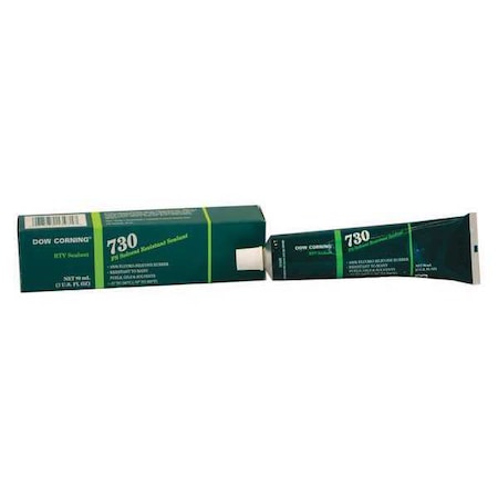 Silicone Sealant, 3 oz, Tube, Clear, Silicone Base, 730 FS MPN:4097353