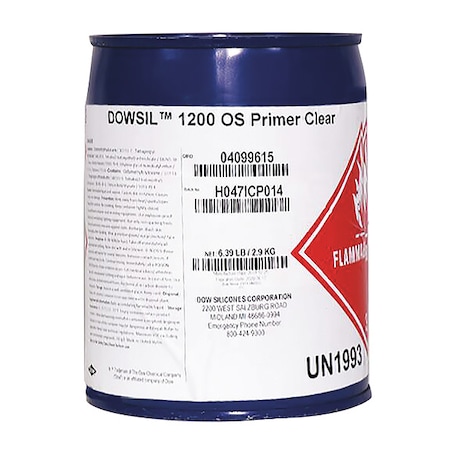 Prime Coat Sealant, 2.9 kg, Pail, Clear, Silicone Base, OS MPN:4099615