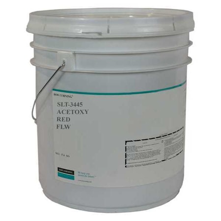Sealant, 25 kg, Pail, Red, Silicone Base, SLT-3445 MPN:4107708
