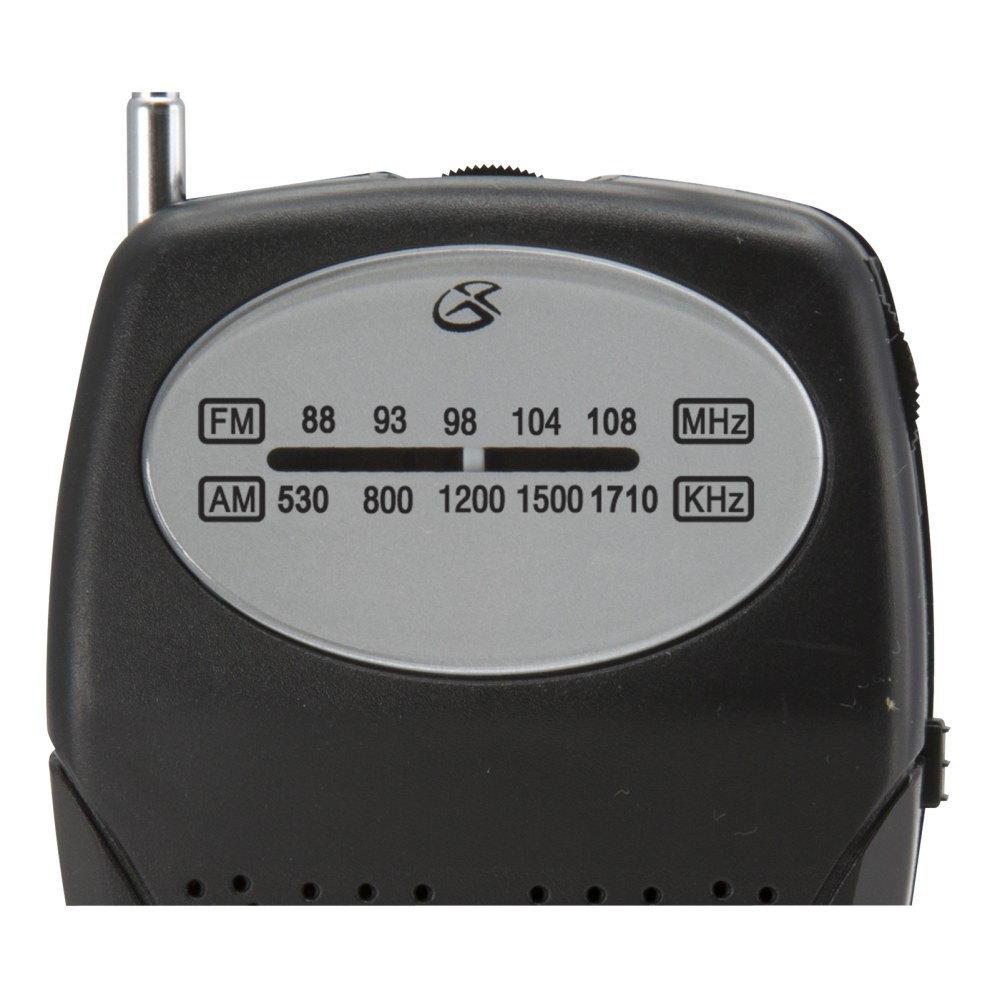 GPX Portable AM/FM Radio, R116B MPN:R116B