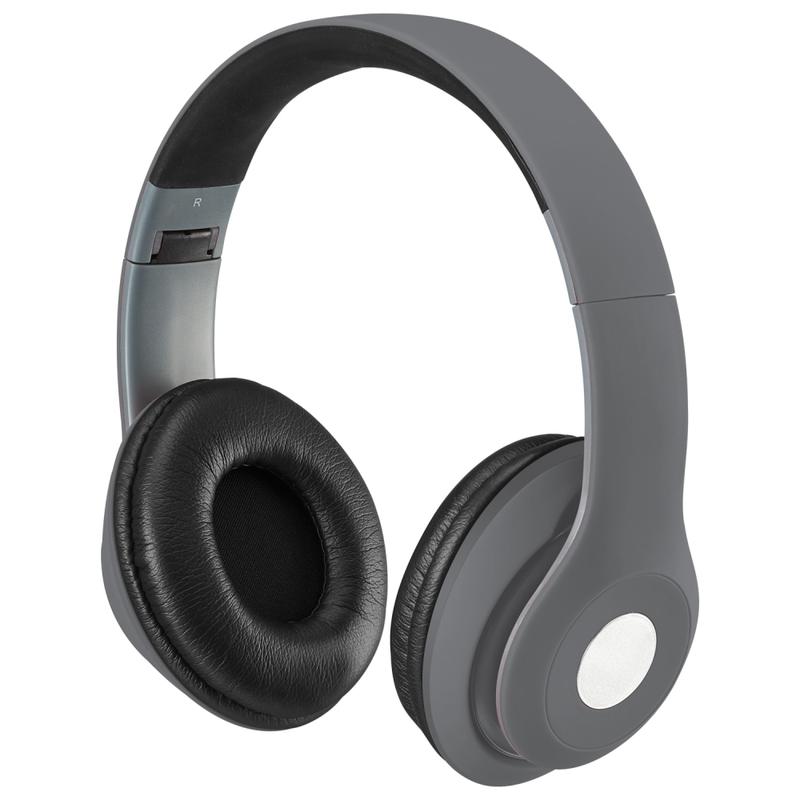 iLive Bluetooth Wireless Over-The-Ear Headphones, Gray, IAHB48MG MPN:IAHB48MG