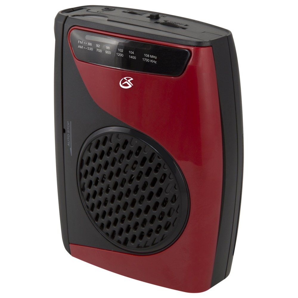 iLive Electronics Cassette Player With AM/FM Radio, 4.72inH x 1.57inW x 3.54inD MPN:CAS337B