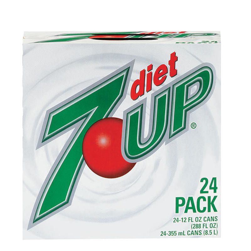 Zero Sugar 7-Up Soda, 12 Oz., Case Of 24 MPN:621224