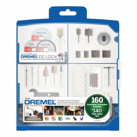 160 Pc Access Kit w/ Plastic Storage Case MPN:710-08