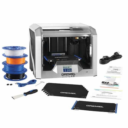 3D Printer, 120V, PC, Mac MPN:3D40-FLX-EDU