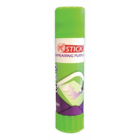 Glue Stick, 0.80mm Dia., Plastic, White, PK3 MPN:GS45-01